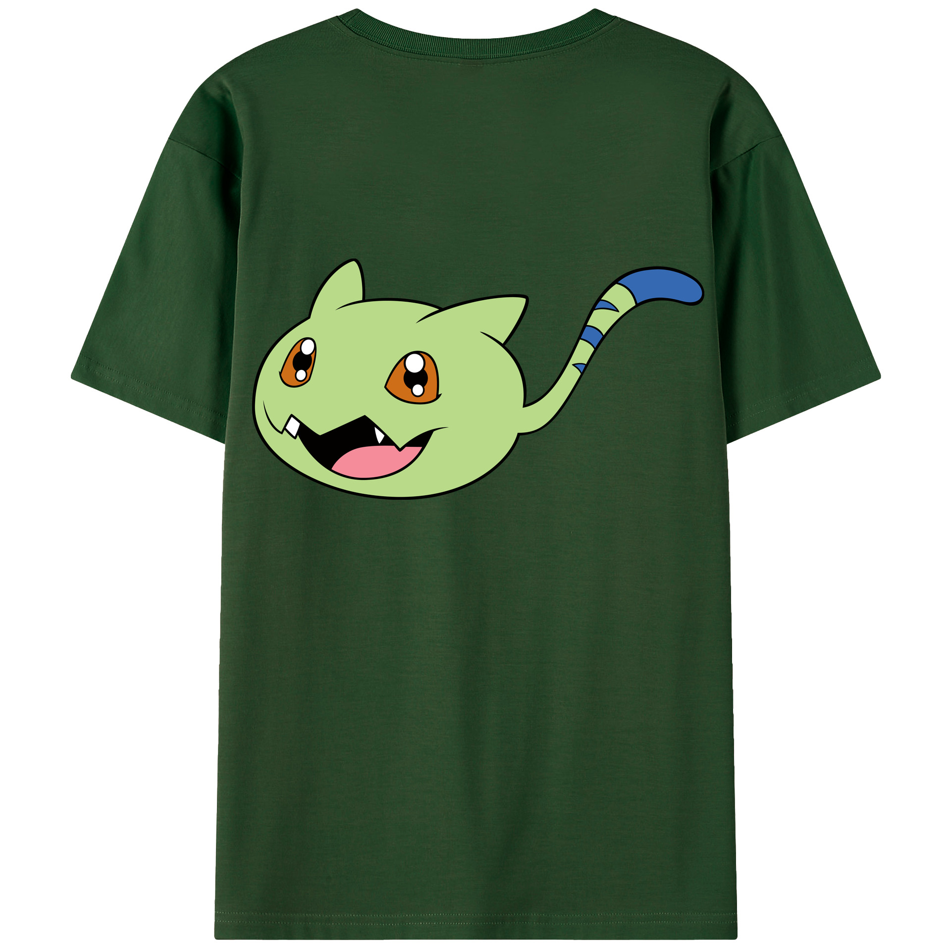 （画像用） Digimon デジタルモンスター/デジモン 綿100％半袖Tシャツ（背面プリント）